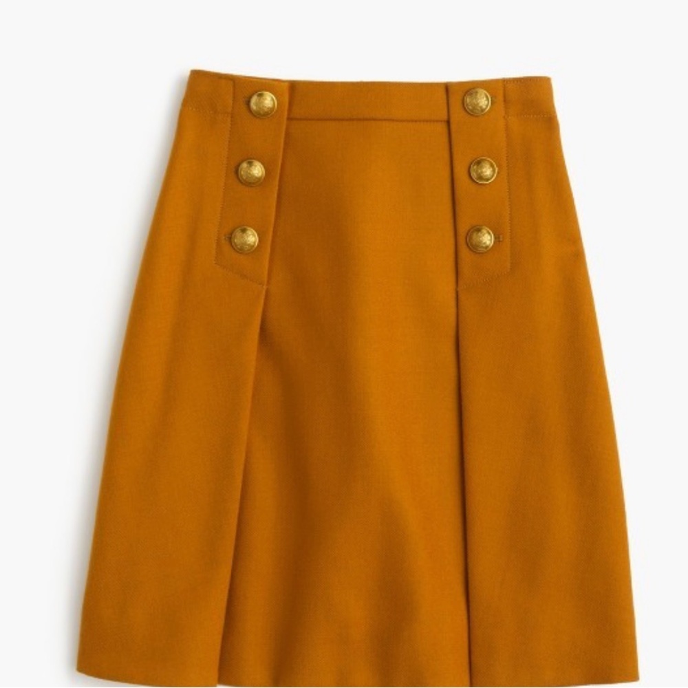 Sailor skirt double serge wool